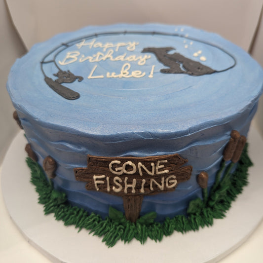 No Gluten Added Custom Cake 9 inch